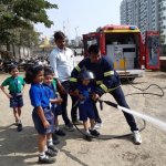 Fire Fighter's Visit 